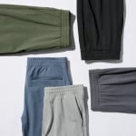 Спортивные брюки DRY-EX Ultra Elastic Joggers (длинные) UNIQLO, оливково-зеленый - фото 3