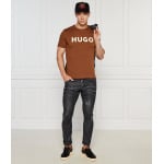 Футболка HUGO Dulivio Regular Fit, коричневый - фото 2