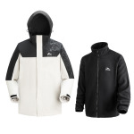 Ветровка Куртка Унисекс Lonsdale, цвет Off-White with Color Accents (3-in-1) - фото 11