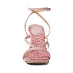 Туфли COACH Kaia Leather Sandal, цвет Carnation - фото 2