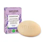 Расслабляющее твердое мыло для душа Shower Bar Lavanda + Vetiver Weleda, 75 g - фото