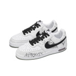 Кроссовки Nike Court Vision 1 Skateboarding Shoes Men Low-top Black/white, черный/белый - фото 3