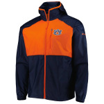 Мужская ветровка с молнией во всю длину Columbia Navy Auburn Tigers Flash Forward - фото 2