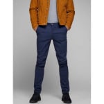 Брюки Jack & Jones Marco Bowie SA Navy Blazer Slim, синий - фото 3