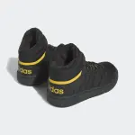 Спортивные кроссовки adidas "HOOPS MID 3.0 KIDS" Adidas Sportswear, цвет Core Black / Core Black / Preloved Yellow - фото 4