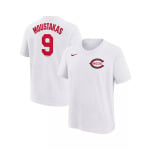 Футболка Big Boys and Girls Mike Moustakas White Cincinnati Reds 2022 Field of Dreams с именем и номером Nike, белый - фото 2