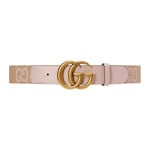 GUCCI Женский кожаный ремень, Pink - фото