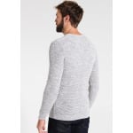 Свитер Vince Ls Bubble Crew Neck W Noos Selected, зефирный/крученный светло-серый - фото