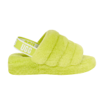 Кроссовки UGG Wmns Fluff Yeah Slide, зеленый - фото