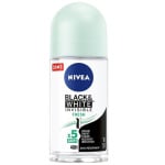 Шариковый антиперспирант 50мл Nivea, Black&White Invisible Fresh - фото