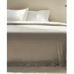 Пододеяльник с рюшами Zara Home, серый - фото 2