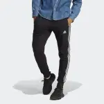 Adidas Sportswear спортивные брюки "ESSENTIALS FRENCH TERRY TAPERED CUFF 3-STRIPES PANTS" (1 шт.), белый - фото