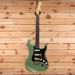 Электрогитара Fender Custom Shop Limited 1965 Dual-Mag Stratocaster Journeyman Relic - Aged Sage Green Metallic - CZ571264 - PLEK'd - фото 4