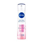 Nivea NIVEA Extra Bright Premium Fragrance Miracle Sweet Sweet Pear Spray 150 мл,  Pink - фото 2