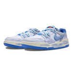 Кроссовки Nike Full Force Skateboarding Shoes Men Low-top Blue/white, голубой - фото