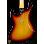 Басс гитара Fender Custom Shop 1962 Relic Jazz Bass - 3 Color Sunburst - фото 4