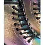 Кожаные ботинки для девочек 1460 Rainbow Crinkle Dr. Martens, мультиколор - фото 2