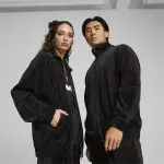 Толстовка PUMA "T7 Oversized Training Jacket Adults", черный - фото 3