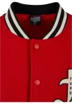 Анорак Fubu " Fubu Men's FM231-021-2 FUBU Old English Varsity Jacket" (1 шт.), без капюшона, белый - фото 3