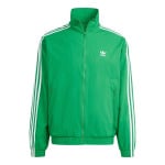 Куртка оригиналы adicolor плетеный firebird track top asia sizing Adidas, зеленый - фото