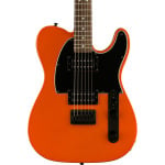 Электрогитара Squier Affinity Telecaster HH с подходящей головкой грифа, оранжевый металлик - фото