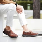 Мужские повседневные мужские низкие коричневые Clarks - фото 7