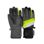 Лыжные перчатки Reusch "Dario R-TEX XT Junior" с практичной застежкой-липучкой, желтый - фото