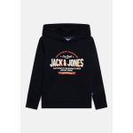 Толстовка с капюшоном JJELOGO HOOD Jack & Jones, темно-синий - фото