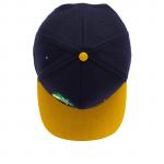 Бейсболка Rhude Azur Coast Cap, цвет Navy & Yellow - фото 2