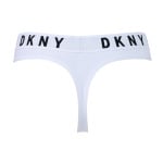 Стринги DKNY Thong Cozy Boyfriend, белый - фото 2