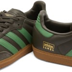 Кроссовки Adidas Samba Og, цвет Dark Brown, Preloved Green & Gum - фото 4