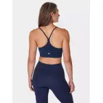 Спортивный бюстгальтер Sweaty Betty Spirit Restored Yoga, цвет navy/blue - фото 2