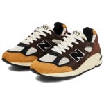 Кроссовки 990v2 сделано в сша teddy santis New Balance, коричневый - фото 3