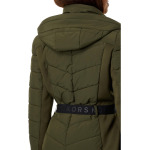 Пуховик Michael Kors Belted Active Puffer A421168C, цвет Olive - фото 4