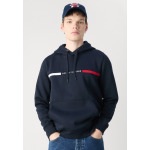 Толстовка с капюшоном CHEST INSERT HOODY Tommy Hilfiger, темно-синий - фото