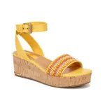 Сандалии Presley Wedge Sandal Franco Sarto, желтый - фото