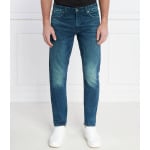 Джинсы GUESS tapered Slim Fit, синий - фото