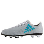 Кроссовки x 17.4 fxg Adidas, серый - фото