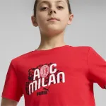 Футболка PUMA "Футболка AC Milan ftblCULTURE Youth", цвет For All Time Red White - фото 4