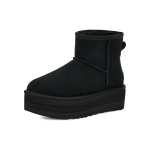 Кроссовки классические мини платформа Ugg, черный - фото 3