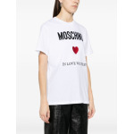 Moschino футболка In Love We Trust, белый - фото 3