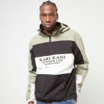 Куртка Woven Retro Windbreaker Karl Kani, цвет olive/black/white - фото