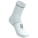 Носки для бега Compressport Pro Marathon Socks V2.0, цвет White/Black - фото 4