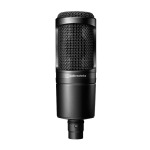 Конденсаторный микрофон Audio-Technica AT2020 Large Diaphragm Cardioid Condenser Microphone - фото