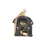 Мото куртка-кошелек для монет Moschino, цвет Fantasy Black - фото