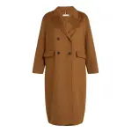 Tommy Hilfiger Curve полупальто "CRV DF WOOL BLEND DB COAT", большие размеры, хаки - фото 3