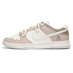 Кроссовки Nike Dunk Skateboarding Shoes Men Low-top White/Brown, коричневый - фото