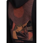 Толстовка с капюшоном ABSTRACT NATURE HOODY Quiksilver, черный - фото