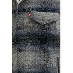 Куртка Levi's из смесовой шерсти, серый - фото 6