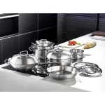 Крышка для кастрюли Fissler "ORIGINAL-PROFI COLLECTION high-space крышку", (1 шт.), высококачественная объемная крышка из нержавеющей стали Ø 24 см, цвет silberfarben - фото 5